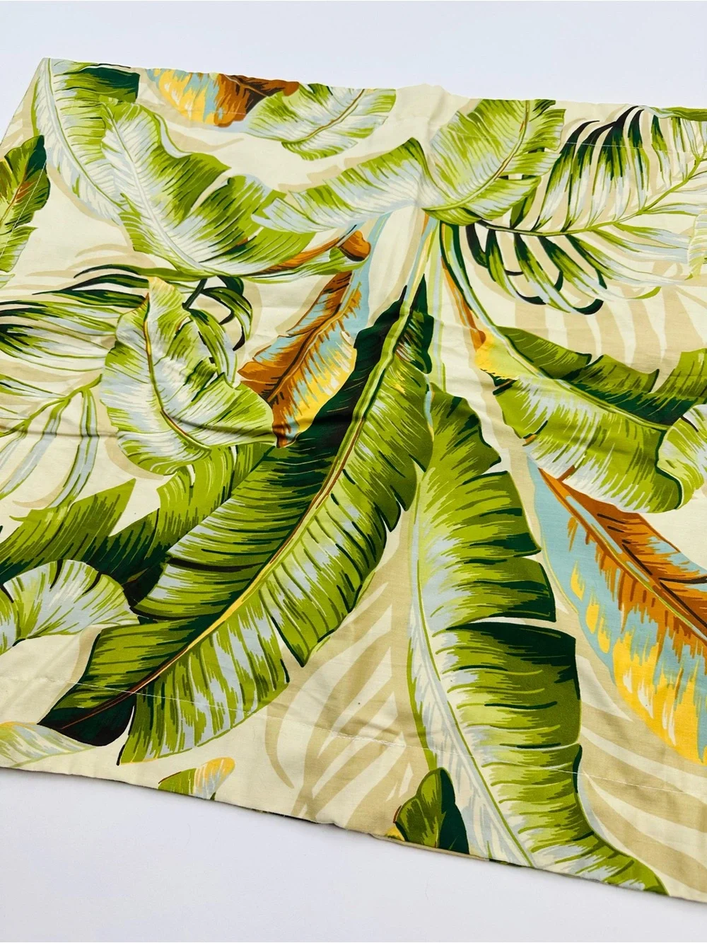 Tommy Bahama Tropical Palm Print Cotton Standard Pillow Sham
